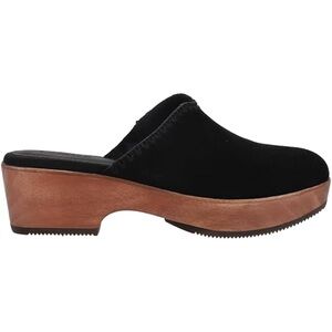 New Toms leather Addison clog heels
